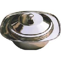 stainless steel serving dish