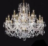 crystal glass chandeliers