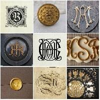 brass monograms