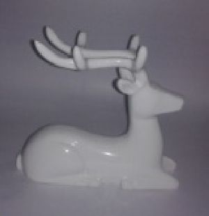 Ceramic Seated Deer