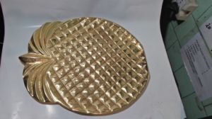 Brass Pineapple Shaped Tray