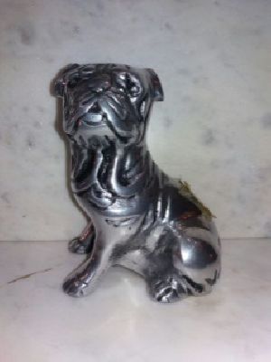 Stainless Steel Dog Statue