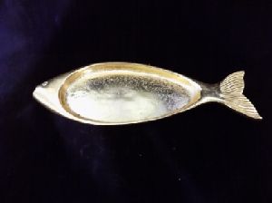 Brass Fish Shaped Tray