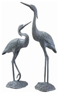 garden bird statues