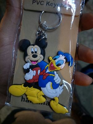 Promotional silicon keychain