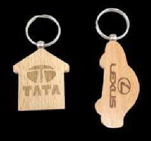 Promotional Wooden Keychains