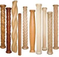 solid wooden rods
