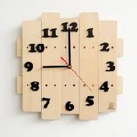 Wooden Wall Clock