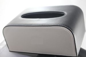 Leather Car Tissue Box