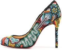 beaded shoes