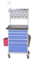 Medicine Trolley (Five Drawer)