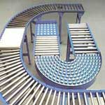 Industrial Roller Conveyor System