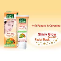 Aira Soft Touch Papaya & Curcuma Shiny Glow Peel-Off Facial Mask