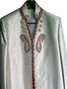 White Sherwani