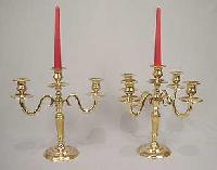 Brass Designer Candle Holder