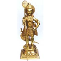 Brass Murugan Statue