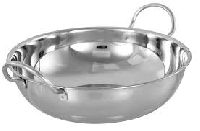 stainless steel serving dish