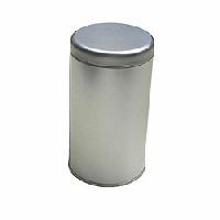 plain tin container