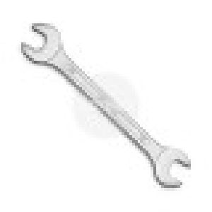 CRV Steel Double Open End Spanner