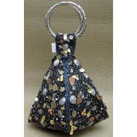 Silk Embroidered Handbag 02