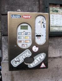 condom vending machines