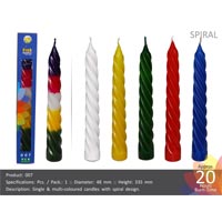 007 Spiral Candle