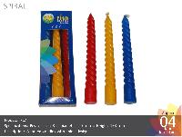 727 Spiral Candle