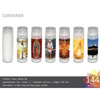 Prayer Bottle Candle (B)