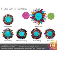 Stone Water Floater Candle