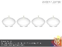 Water Floating Candle Oval-B