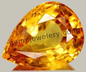 Brazilian Yellow Sapphire Gemstones