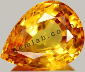 Indain Yellow Sapphire