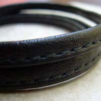 Flat Stitched Nappa Leather Cords