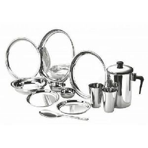 Stainless Steel Dinner Set