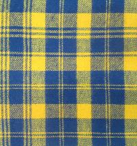 yellow flannel cloth
