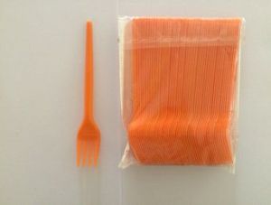 PS  Colour Disposable Forks