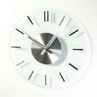 Glass Wall Clock