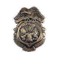 military metal badges