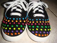 beaded shoes