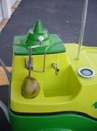 coconut vending cart