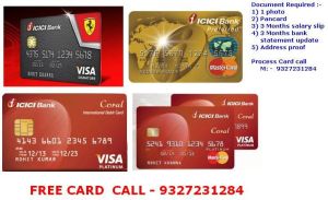 icici Credit Card services