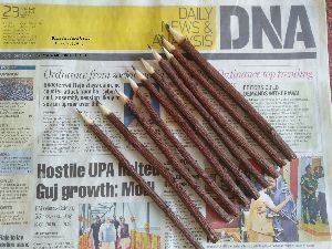 Eco Friendly wooden Handicraft natural hand made neem twig Pen Pencil