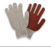 nitrile one side palm cotton knitted gloves