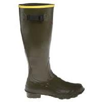 rubber knee boot
