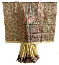 Madhubani Painting Tussar Silk & Cotton Sarees