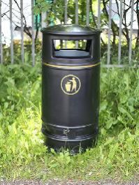 litter bins