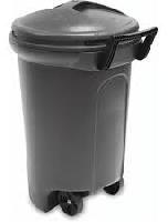 Wheeled garbage can