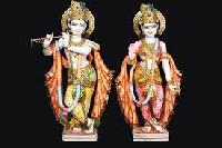 lord radha krishna statue