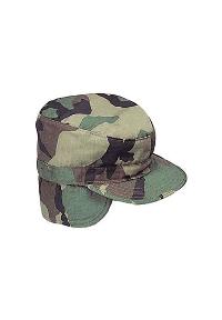 colored military cap