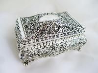 silver jewelry box